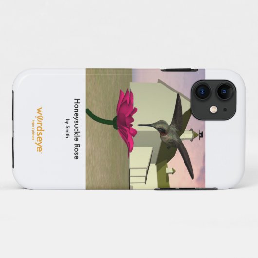 Wordseye Smartphone hoesje (Achterkant (horizontaal))