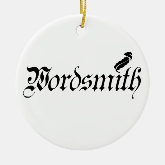 Wordsmith Ornament (Voorkant)