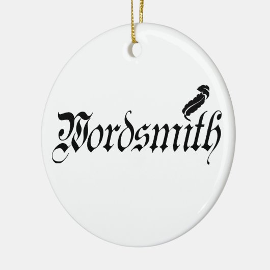 Wordsmith Ornament (Links)