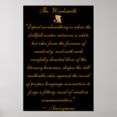 Wordsmith Poster (Voorkant)