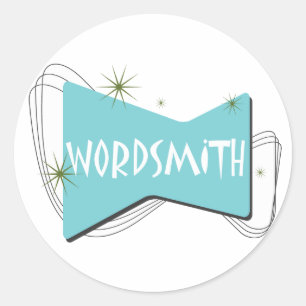 Wordsmith Ronde Sticker