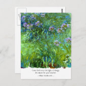 Wordsworth: Kom in het licht van de dingen Briefkaart (Voorkant / Achterkant)