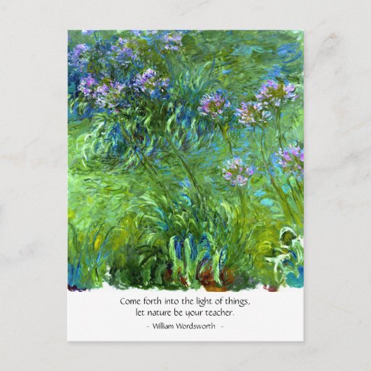 Wordsworth: Kom in het licht van de dingen Briefkaart (Voorkant)