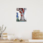 Wordsworth Poem Tree Graffiti Poster (Keuken)