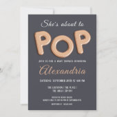 Wordt aangeboden aan Pop Baby shower Unisex Kaart (Voorkant)