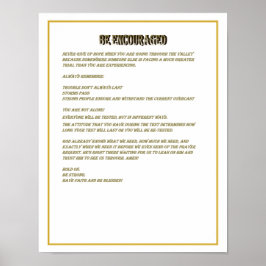 Wordt aangemoedigd - Poster