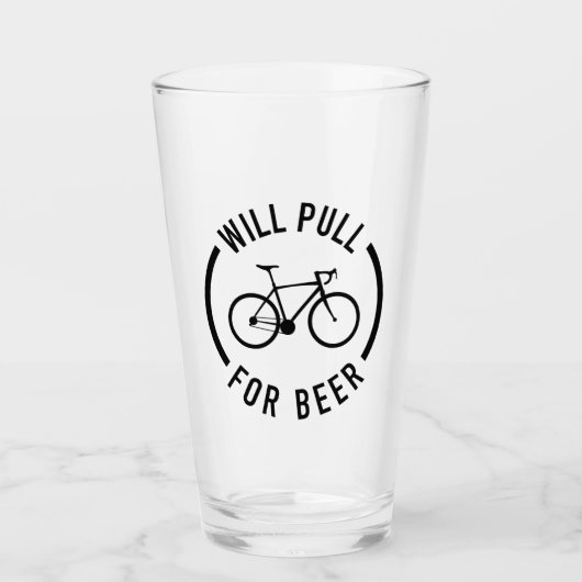 Wordt afgekoeld voor de biercyclus glas (Voorkant)