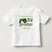 Wordt Big Brother Tractor Custom Kinder Shirts (Voorkant)