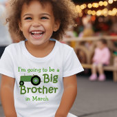 Wordt Big Brother Tractor Custom Kinder Shirts