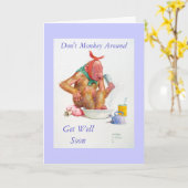 Wordt de Aap rond goed geen Kaart (Gele Bloem)