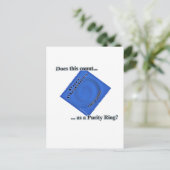 Wordt dit geteld? briefkaart (Staand voorkant)