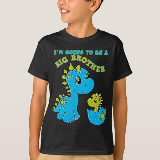 Wordt een Big Brother Dinosaurus T-shirt (Voorkant)
