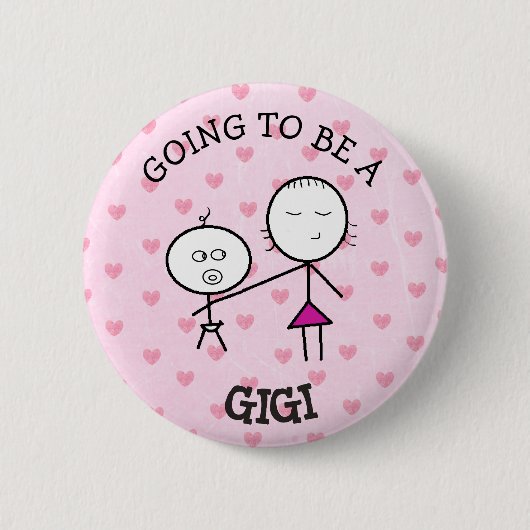 Wordt een Gigi Aankondiging Button (Voorkant)