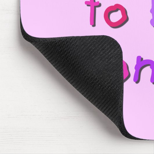 Wordt een mama - Roze en Paarse Muismat (Hoek)