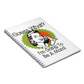 Wordt een moeder Oranje groen Notitieboek (Rechterzijde)