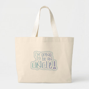 Wordt een oom Tshirts en geschenken Grote Tote Bag