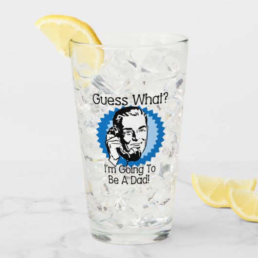 Wordt een papa Blue Glas (Voorkant ijs)