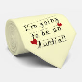 Wordt een tante Kind Print Tshirts en geschenken Stropdas (Opgerold)