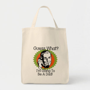 Wordt een vader Oranje groen Tote Bag