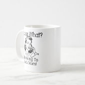 Wordt een zwarte moeder koffiemok (Voorkant links)