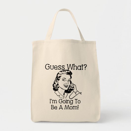 Wordt een zwarte moeder tote bag (Voorkant)