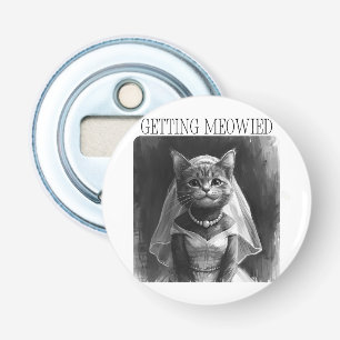 Wordt Geaaid – Grappig Bachelorette-ontwerp Button Flesopener