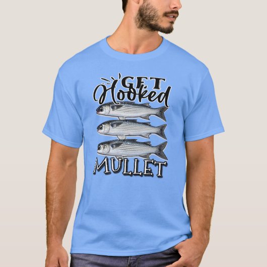Wordt gegrepen MULLET T-shirt (Voorkant)