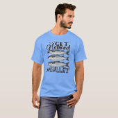 Wordt gegrepen MULLET T-shirt (Voorkant volledig)