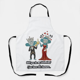 wordt gek van je valentine collectie schort
