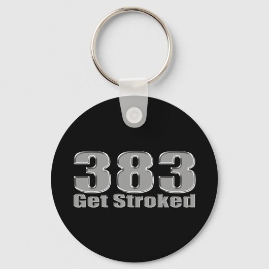 wordt gestreken 383 stroker sleutelhanger (Voorkant)