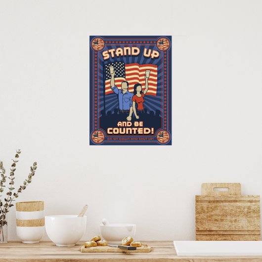 Wordt geteld op 2 poster (Keuken)