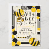 Wordt het Baby shower Gender Reveal? Kaart (Voorkant)