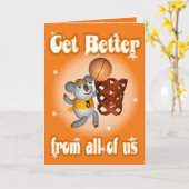 Wordt het SpeelBasketbal van de Koala van de Kaart (Gele Bloem)