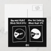 Wordt ingeschakeld! Briefkaart (Voorkant / Achterkant)