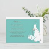 Wordt je mijn briefkaart Blauwgroen? (Staand voorkant)