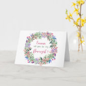 Wordt jij mijn Bloemenmeisje Flower Proposal Kaart (Gele Bloem)