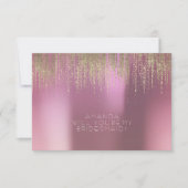 Wordt jij mijn Bridesmaid Golden Rain Lila Mauve? Kaart (Voorkant)