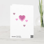 Wordt jij mijn Valentijn Unicorn Valentijn Dag? Feestdagen Kaart (Achterkant)