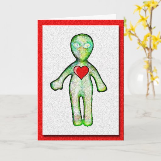 Wordt jij mijn VaLiEnTINE? Kaart (Gele Bloem)