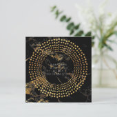 Wordt jij mijn zwarte bruidsmeisje? kaart (Staand voorkant)