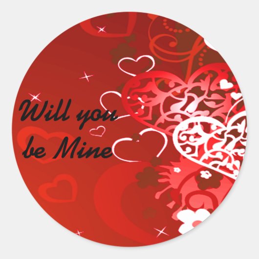 Wordt jij Mine_Sticker? Ronde Sticker (Voorkant)