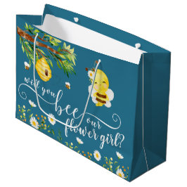 Wordt jij onze Bloemenmeisje Gift Bag? Groot Cadeauzakje