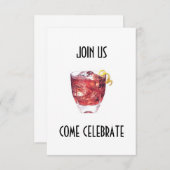 WORDT LID/ KOM FEest Vieren VOLWASSENEN FEest UITN Kaart (Voorkant / Achterkant)