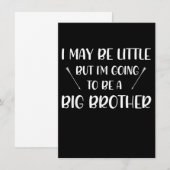Wordt Oudere Broer Aankondiging Cadeau Broer (Voorkant / Achterkant)