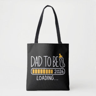 Wordt papa 2026 Bevorderd tot papa Nieuwe vader Tote Bag