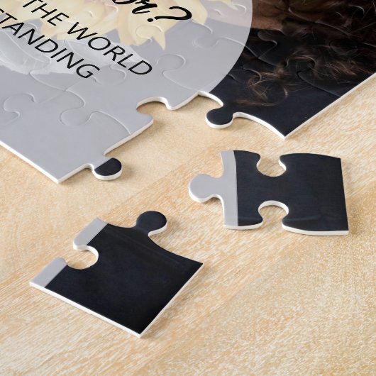 Wordt u mijn Maid of Honor gepersonaliseerde uitno Legpuzzel (Zijkant)