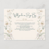 Wordt u onze page boy - voorstel briefkaart (Voorkant)