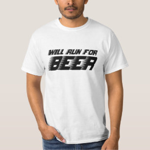 Wordt uitgevoerd voor een bier Funny Cool Quote Be T-shirt