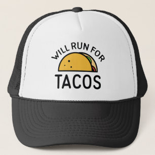 Wordt uitgevoerd voor taco's trucker pet