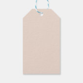 Wordt Verliefd Boho Roze Pompoen Dank Je Cadeaulabel (Achterkant)
